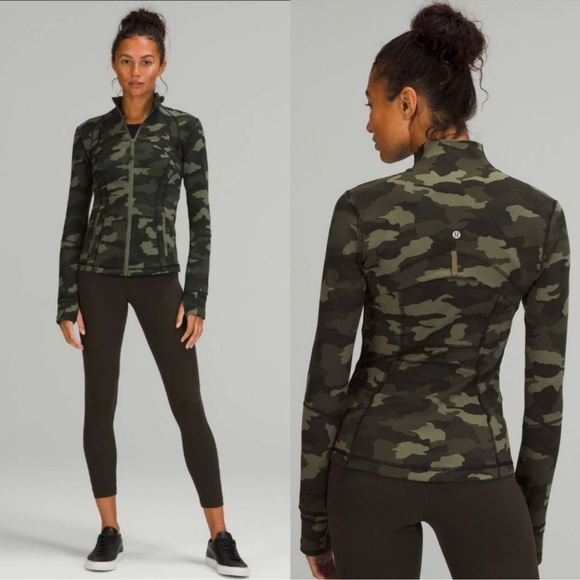 Lulu Heritage Camo 360 Olive Green Camo Define Jacket size 6 - Picture 4 of 14